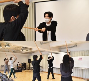 舞台『僕のヒーローアカデミア』やミュージカル『刀剣乱舞』などで活躍中の俳優・川隅美慎さん（キャストコーポレーション所属）による2.5次元演技のレッスン。