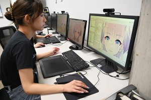 配信クリエイター科とアニメーション・CG科の在校生を対象とした「短期集中講座」にて、Live2D JUKUによるLive2Dのワークショップを実施！